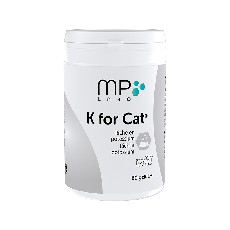 K for Cat potassium supplement, 60 capsules