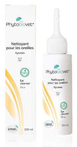 Phytobiovet Ear Cleanser 100 ml with citrus and lavandin